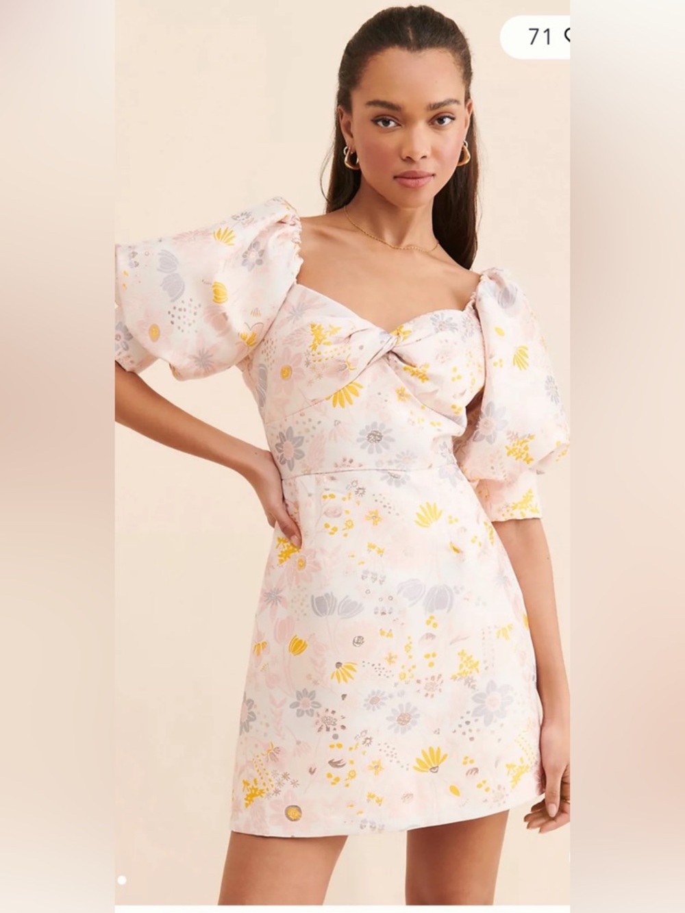 NWOT Anthropologie size 8 mini dress